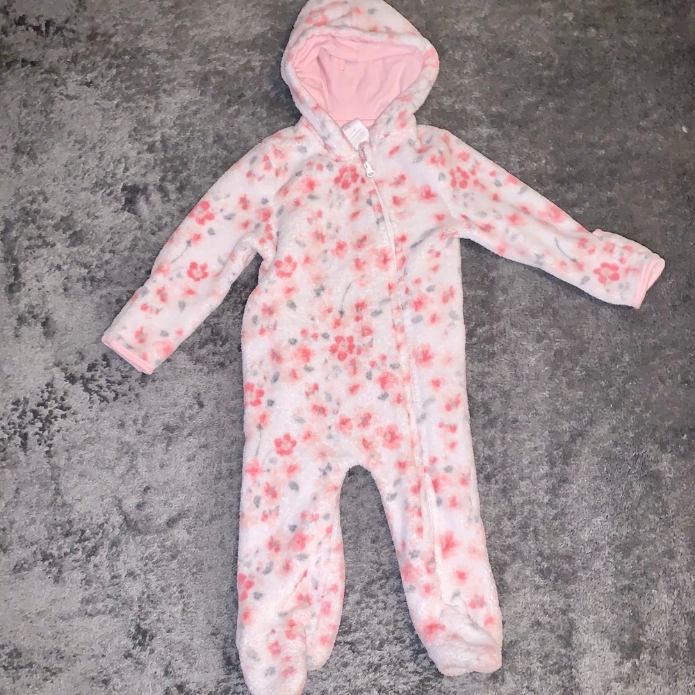 6-9M Thick footed onesie
